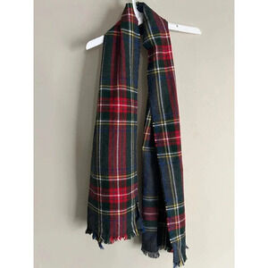 GAP Plaid Scarf Wrap Shawl O/S